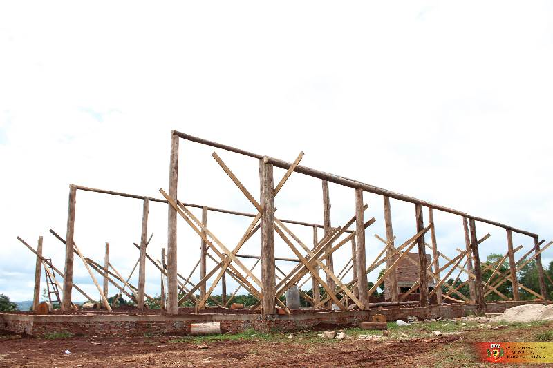 Obras da nova sede do Piquete Marca da Ferradura